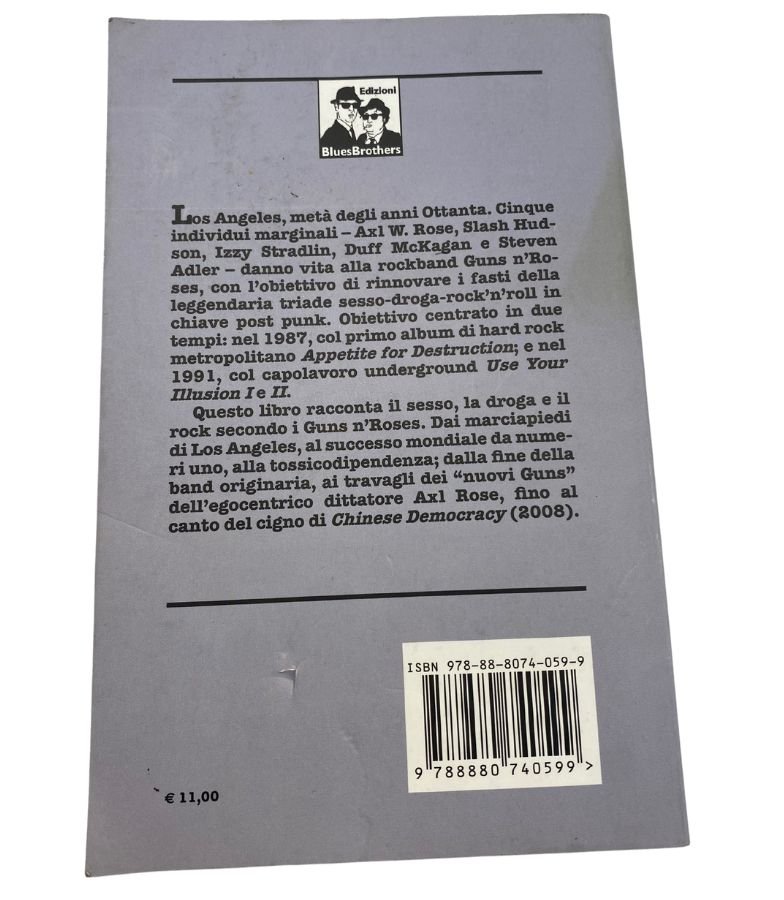 Libro "Benvenuti nella Giungla" la vera storia dei Guns n'Roses